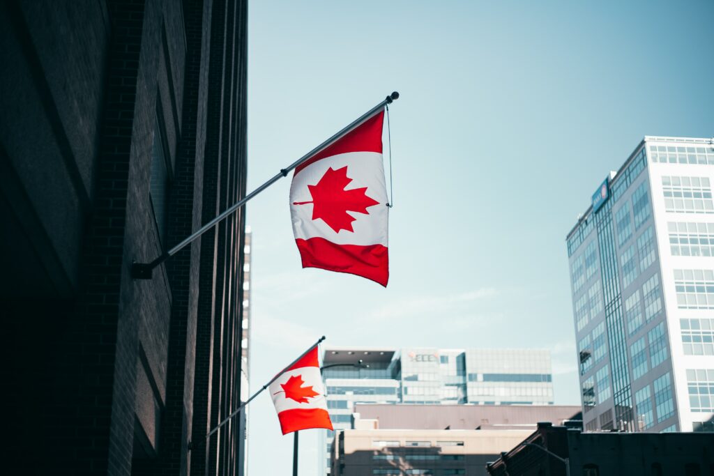 Canadian Flags: Canada Sanctions